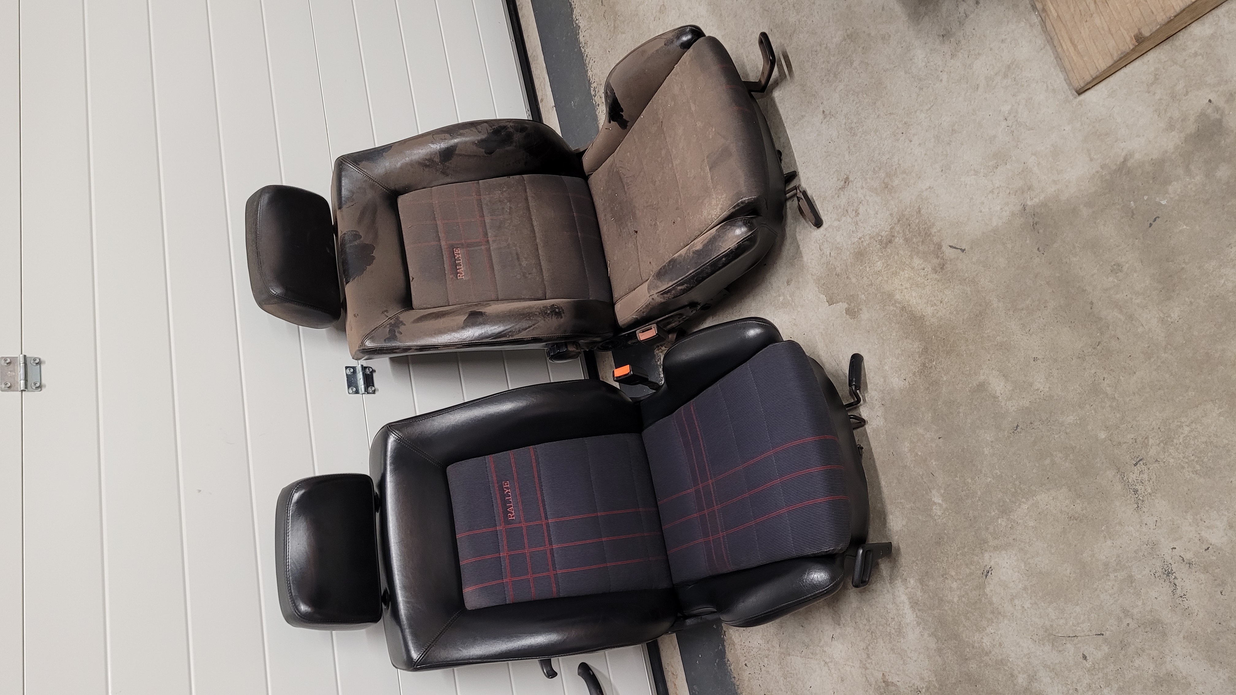 Interieur reiniging Rallye stoelen